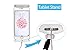 Universal Tablet or Mobile Lazy Holder Mount Flexible Long Arm Stand (32 inchs/80mm) 360Roating Bolt Clamp Comptiable for iPhone 6s/6 iPad air2/air iPad Mini and All Tablets (White)