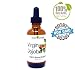 100% Organic Jojoba Oil | Imported From Argentina | Various Sizes | Virgin/Unrefined | Cold Pressed | 100% Pure | Natural Moisturizer for Skin, Hair and Face (2 fl oz Glass Bottle With Glass Dropper)
