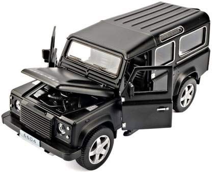 Emob 1:32 Scale Die Cast Metal Body Wrangler Jeep Pull Back Car Toy with Openable Doors, Light and Sound Effects (Black)