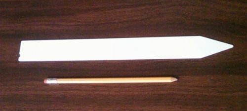 100 Heavy Duty Large 12″ plant labels for field or containers