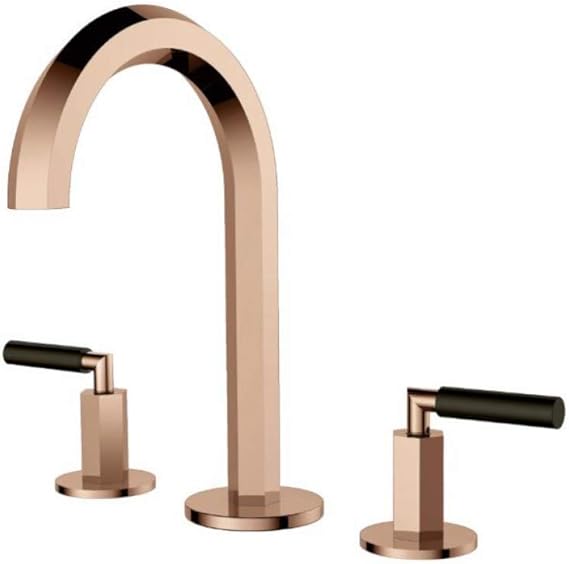 LHDAHP Grifo,Grifo Latón Oro/Cromo Montado En Cubierta Grifos De Lavabo