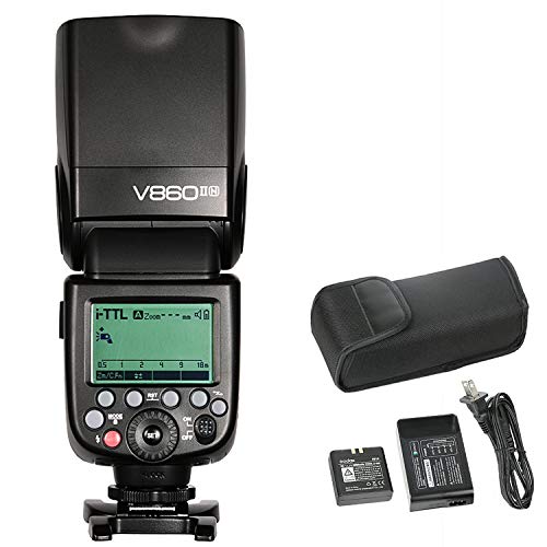 Godox Ving V860IIN Camera Flash Speedlite, TTL 2.4G HSS Speedlight for
