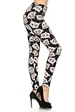 Print Leggings Space Robot (R639-PLUS)