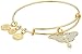 Alex and Ani Luna Moth Expandable Rafaelian Gold-Tone Bangle Bracelet