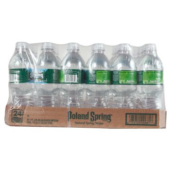 Poland Springs Bottled Water 16.9oz Bottles - Pack of 24 - //coolthings.us