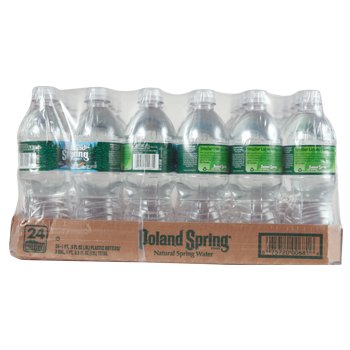 Poland Springs Bottled Water 16.9oz Bottles - Pack of 24 (Best Natural Spring Water)