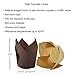 200 Tulip Cupcake Liners with 12-cup Silicone Cupcake Mold in a Giftable Box