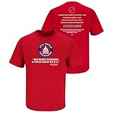 Smack Apparel Washington Baseball Fans. Bryce-Less Red T-Shirt