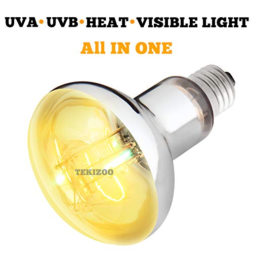 TEKIZOO UVA UVB Sun Lamp 160W High Intensity SelfBallasted Heat