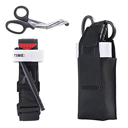 Buy Tourniquets First Aid Kit with Trauma Shear and Tourniquet Holder