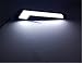 BININBOX White L Shape COB Car LED Lights 12V for DRL Fog Driving Daylight Daytime Running Lamp Waterproof Slim Black Case Pack of 2