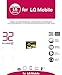 LG 32GB MicroSDHC Micro SD High Performance UHS-1/Class 10 Micro SD Micro SDHC up to 90MB/s Memory Card