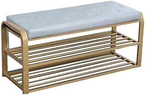 QQXX Side Table, Creative Iron Art Glass Side Table Bedroom Modern Bedside Table Practical Corrosion Resistant Fashion Living Room Coffee Table (Color : Gold)