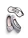 Victoria's Secret Slipper & Eye Mask Set (Gray, Medium)