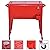 Giantex 80 Quart Cooler Cart Ice Beer Beverage Chest Party Portable