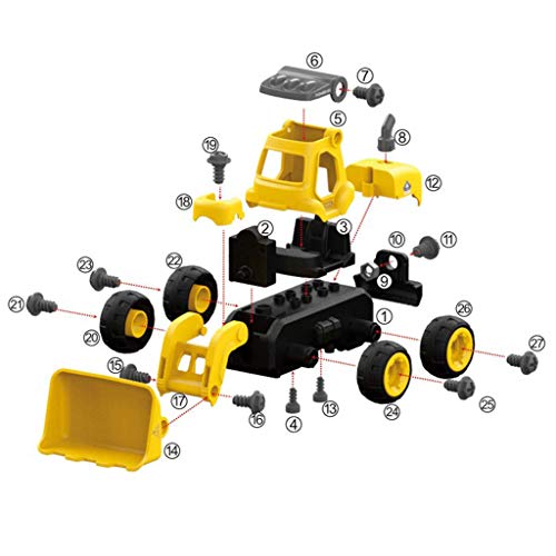 5 Construction+Mosunx+Building+Bulldozer+Converts