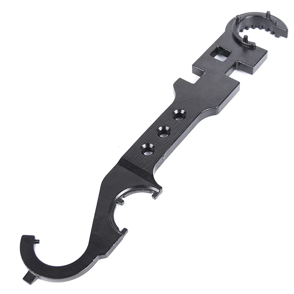 KODENOR AR15/M4 Multi Purpose Combo Wrench Tool Wrench Barrel Nut Stock Tool 31cm Tactical Hunting for Airsoft