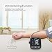Blood Pressure Monitor, HYLOGY Upper Arm Blood Pressure Machine with 2-Users 180-Reading Memories, Large LED Display and Adjustable Cuff, Support Type-C Charge