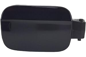 BAYYEE Fuel Tank Door Cover Gas Lid Cap Fit For VW Passat 2012 2013 2014 2015 2016 2017 2018 561809857(Black)