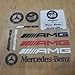 AMG Car Sticker Vinyl Decal For Mercedes Benz 11Pc