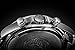 HENRY JAY Mens Stainless Steel Multifunction Specialty Aquamaster Watch with GMT-Day-Date and Tachymeter Display