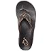 OLUKAI Nui - Men's Comfort Sandal (10, Dark Java/Dark Java)