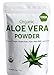 ##Limited Offer## Premium Organic Aloe Vera Leaf Powder, Aloe Barbadensis - USDA Organic Herbal Cosmetics, Natural Hair & Skincare, Moisturizer, Ayurvedic Superfood,Resealable Pouch Trial Pack (4 oz)
