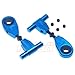 Yeah Racing Aluminum Adjustable Front Upper Arm Set For Tamiya TT02 #TT02-003BU