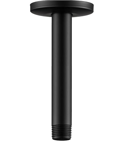 OFFO Brida De Ducha Cromada De 9 Cm, Acero Inoxidable 304, Para Brazo De 1/2 Pulgada