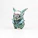 JSV-anime Alien Action Figures Pikachu Cosplay PVC Figure Collectible Model Toy (Green)