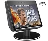 Stand for Amazon Echo Show, AutoSonic Adjustable Stand Compatible with Amazon Echo Show 2nd Generation, Fully Aluminum Construction,360 Degree Rotation Swivel,Tilt function, Anti-Slip Metal Base