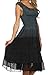 Sakkas 6741 Spring Maiden Ombre Peasant Dress - Charcoal - One Size