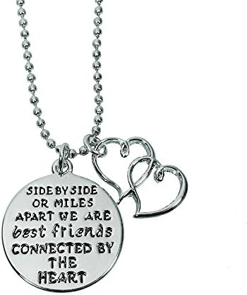 Best Friends Side By Side or Miles Apart Necklace