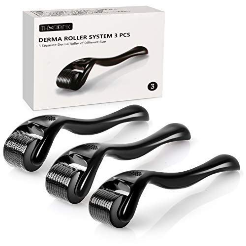 Derma Roller Microneedle Roller for Face Body Packs 540 Titanium  Microneedling Roller for Home Use in Kuwait Whizz Sets Kits