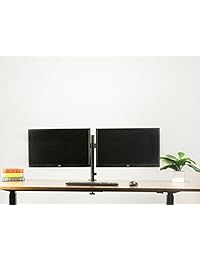 VIVO Soporte de escritorio para monitor de ordenador dual