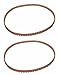 Tomcat Parts Drive Belts (Pair) Replacement For Aquabot Part Number SP3302