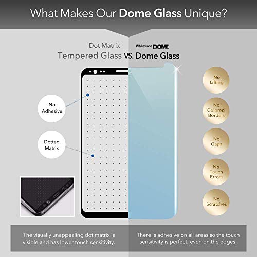 Galaxy S20 Ultra Screen Protector [Dome Glass] Full HD Clear 3D Curved Edge Tempered Glass [Better Solution for Ultrasonic Fingerprint] Installation Tray by Whitestone - Two Pack - Thumbnail 7