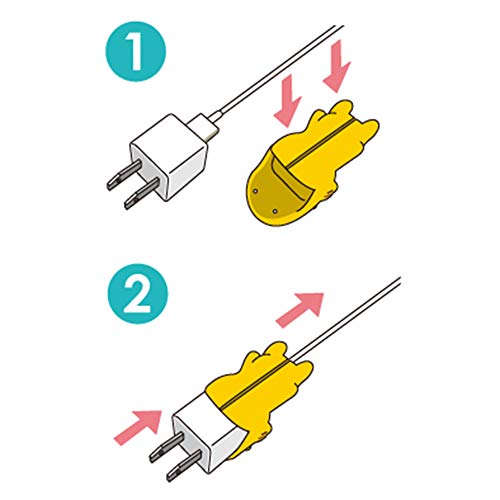 callm Cable Bite,Accessories For USB Power Adapter Prevent Disconnection Of the Whole Charging for Apple/IPhone XS max Cable Cord Phone Bite Mobile Phone Connector (Lion)
