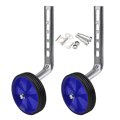 Bicycle Training Wheels for Kids 12-20 inch Universal Kid Bike Stabiliser Blue