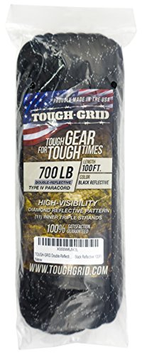 image for TOUGH-GRID New 700lb Double-Reflective Paracord/Parachute Cord - 2 Vib