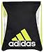 adidas Unisex Burst Sackpack, Black/White/Solar Yellow, ONE SIZE