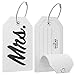 Shacke Mr & Mrs Luggage Tag (White)