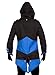 TEENTAGE Assassin's Creed 3 Connor Kenway Hoodie Jacket,Black and Blue,Men-X-Large