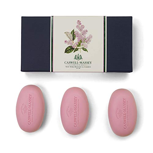 Buy CaswellMassey Lilac Luxury Bath Soap Bar Set Includes Three
