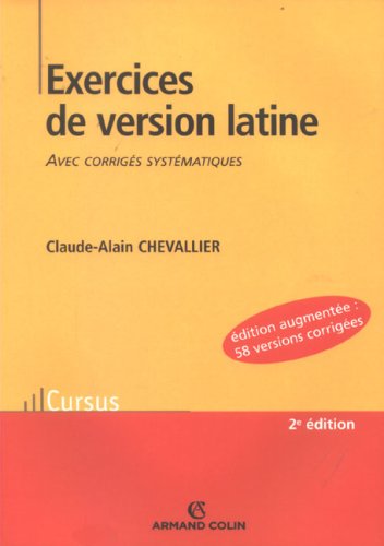 Exercices de version latine