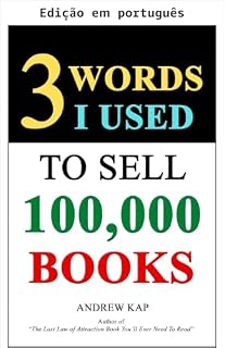 Livro 3 palavras que usei para vender 100.000 livros