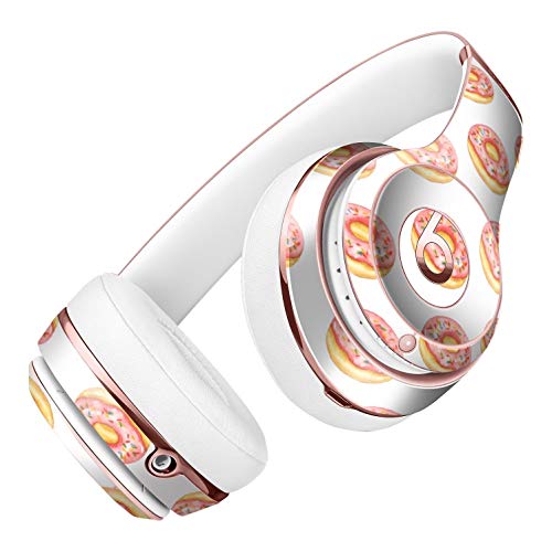 Delicious Pink Donut with Sprinkles DesignSkinz Full-Body Skin Kit for The Beats by DRE Solo 3 Wireless Headphones/Ultra-Thin/Matte Finished/Protective Skin Wrap