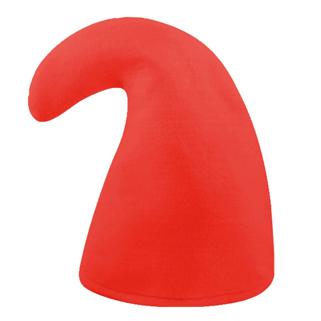 FAIRY BOUTIQUE Unisex Christmas Outfit Costume Hat Accessory Adults Fancy Dress Theme Party Red and White Headwear Dwarf Hat