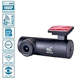 NuCam AW 1080P/60fps Full HD WiFi Dash Camera with G-Sensor&Mic(Class 10 Kingston 32gb MicroSD Card Included), 160°Wide Angle and 360°Rotatable