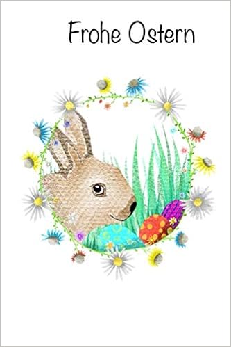 Frohe Ostern Oster Notizbuch Soft Cover 160 Linierte Seiten